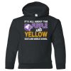 18500B Youth Heavy Blend Hooded Sweatshirt Thumbnail